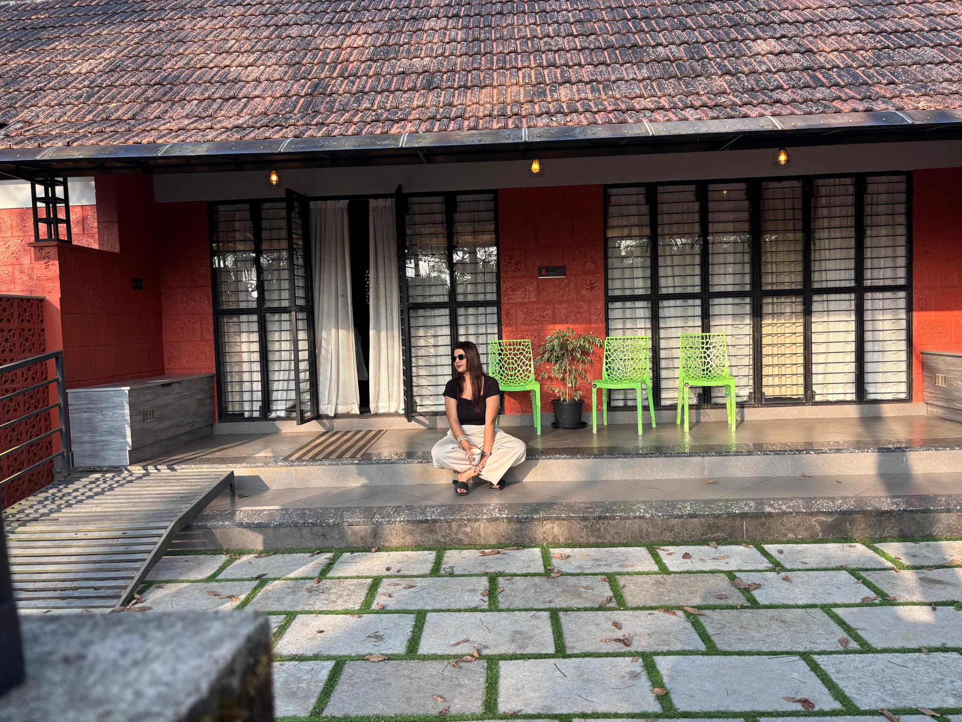 Kerala, India — Traditional Nalukettu home