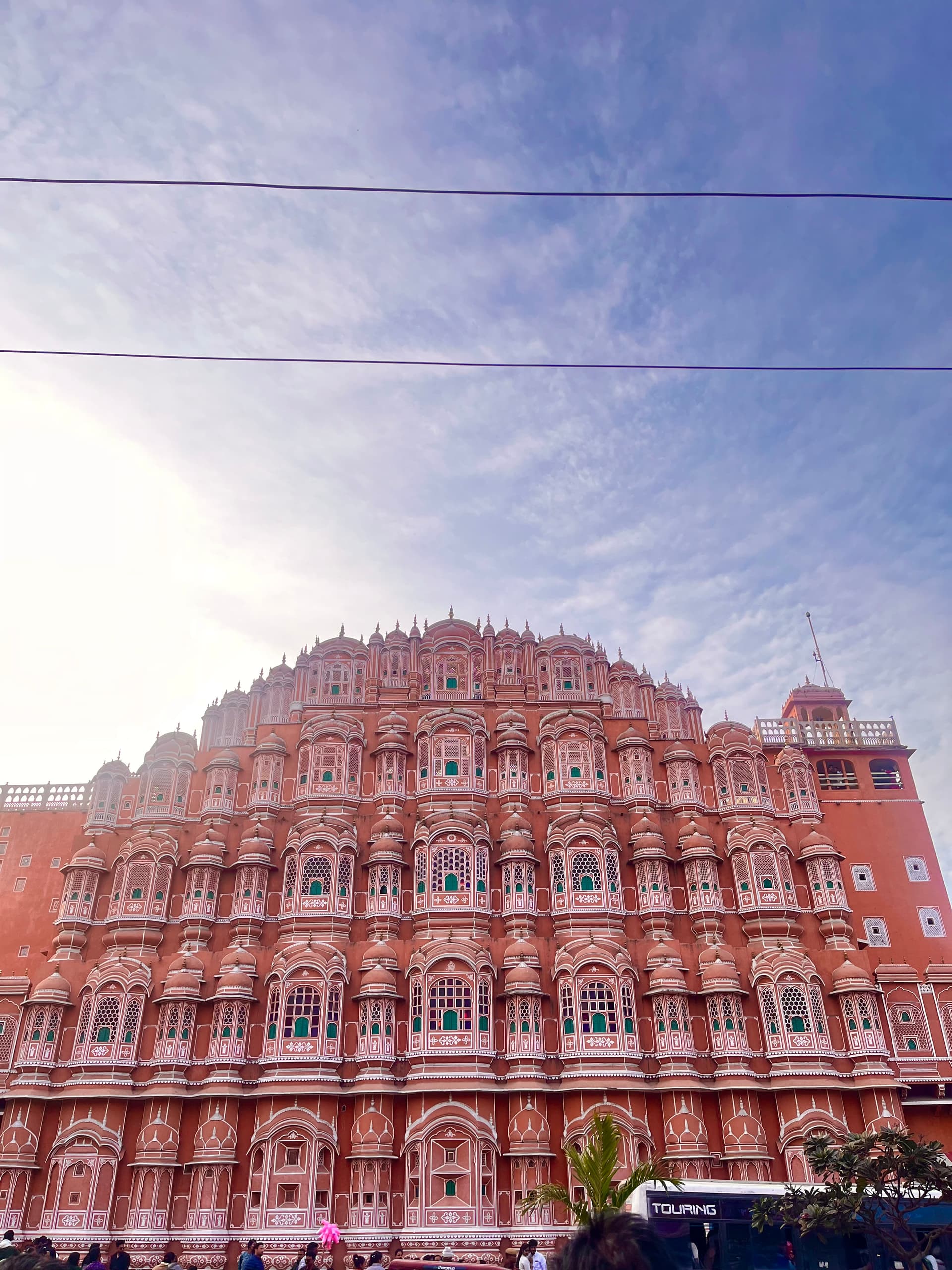 Jaipur, India — Hawa Mahal geometry